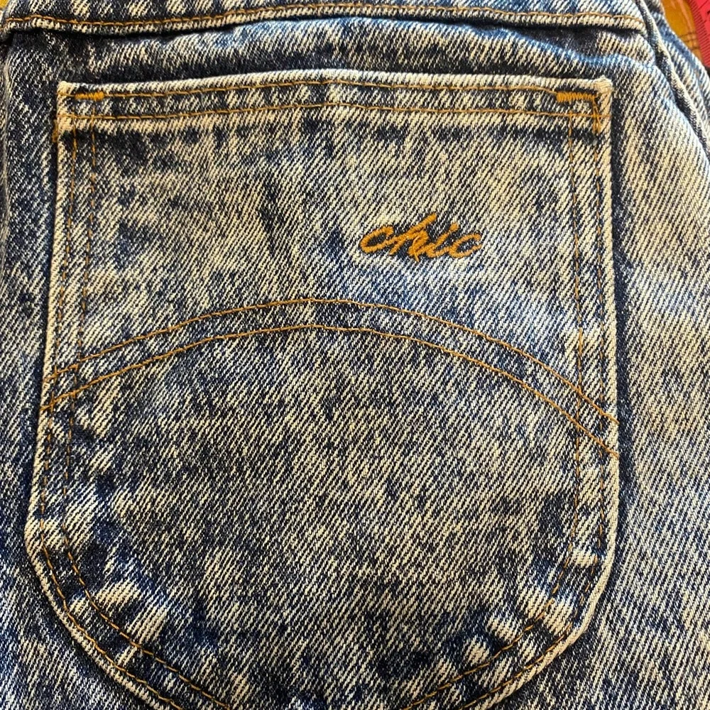 Vintage 1980's Chic Women's‎ High Waisted Acid Wash Jeans Size 10 Petite